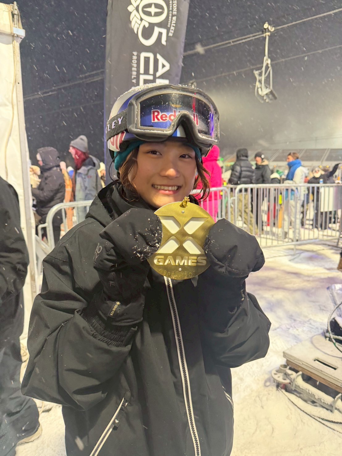 冬季Ｘゲーム　清水さら選手が初優勝！の画像